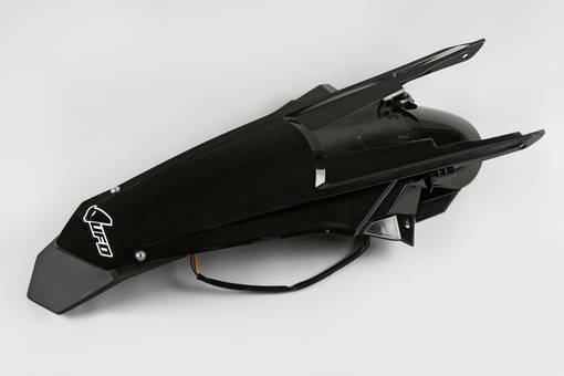UFO Bakskärm Enduro LED EXC/EXC-F 150-500 2017-19 Svart 001 - Stänk- & kedjeskydd - D386317 - 1