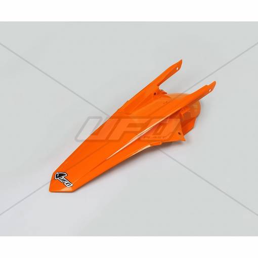 UFO Bakskärm KTM125-525 SX/SXF 16-18 Orange 127 - Stänk- & kedjeskydd - D86487 - 1