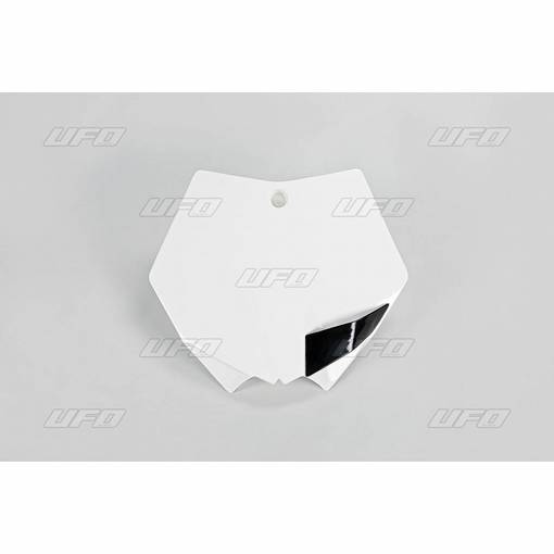 UFO Nummerplåt KTM125-525 SX/SXF 07-12 Vit 401 - Nummerplåtar - D32307 - 1