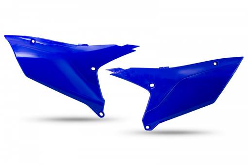 UFO Sidopanel YZ450F 23-.. YZ250F 24-.. Blå 089 - Nummerplåtar - D446347 - 1