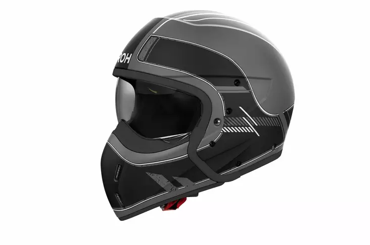 Airoh Hjälm J 110 Raster Svart Matt - Skoterhjälmar - D487097 - 1