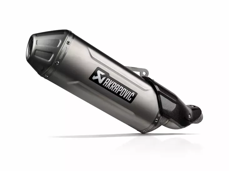Akrapovic Slip-On Line (Titanium) Kawasaki KLE 500 2026 - Ljuddämpare - D529467 - 1