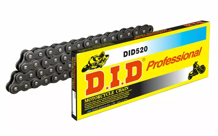 D.I.D 520 Chain+Connecting link (RJ) - Kedjor 520 - D508477 - 1