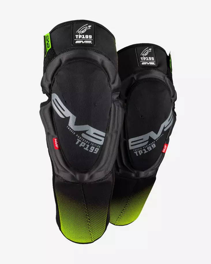 EVS TP199 Knä-/skenbensskydd Svart/Hi Vis - Knä-, armbåg- & axelskydd - D503737 - 1