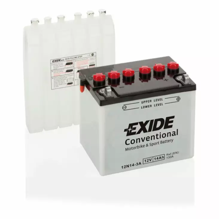 Exide batteri 12N24-3A - Batteri & Laddning - D528827 - 1