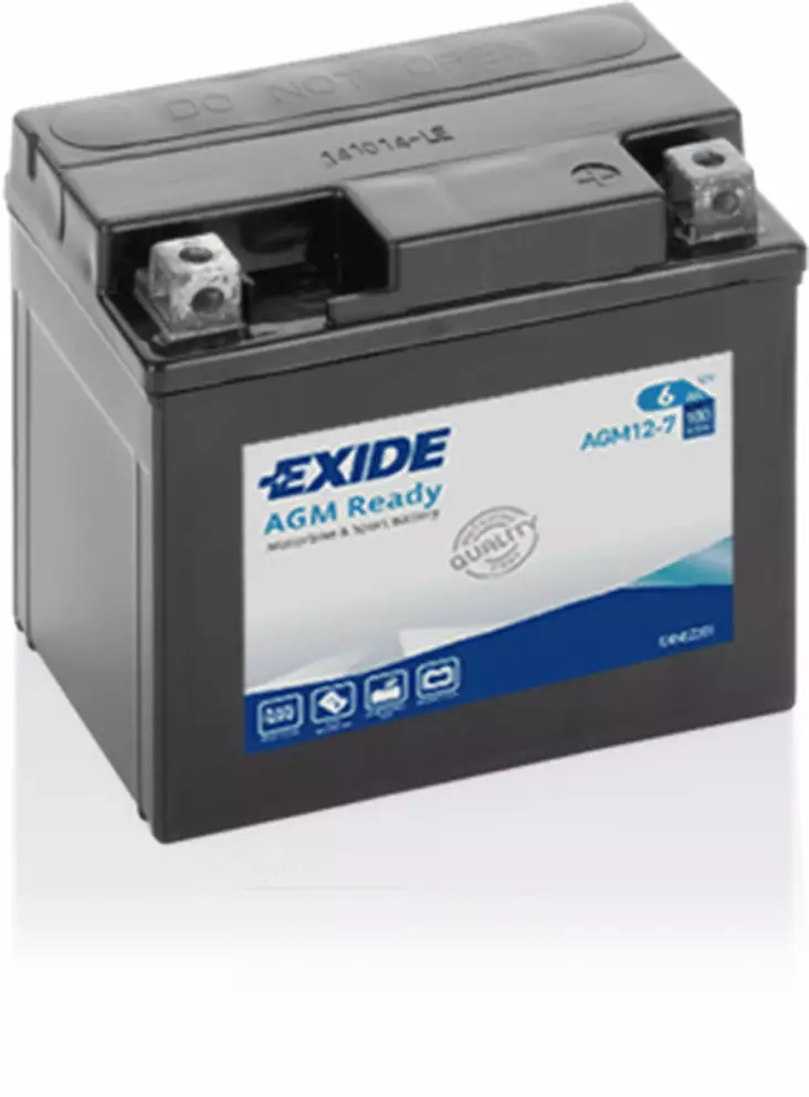Exide batteri AGM12-7 - Batteri & Laddning - D528747 - 1