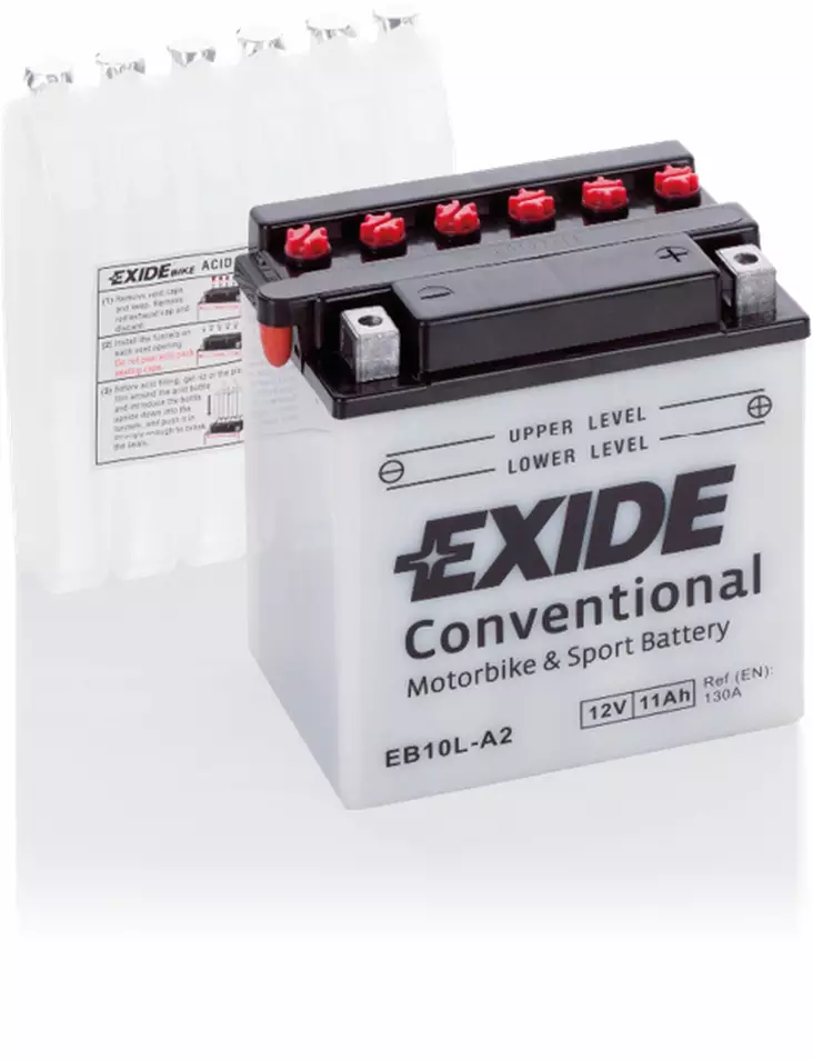 Exide batteri EB10L-A2 - Batteri & Laddning - D528807 - 1