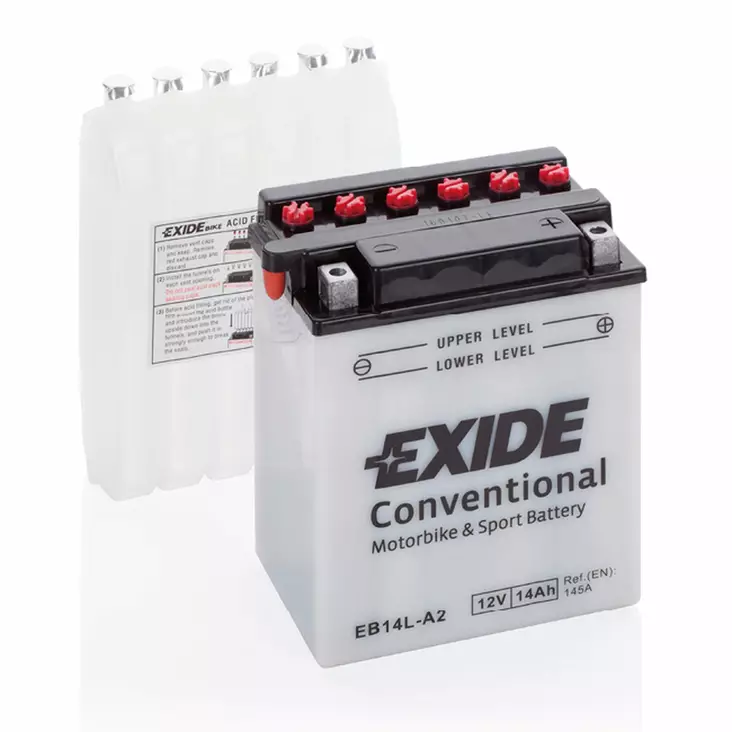 Exide batteri EB14L-A2 - Batteri & Laddning - D528817 - 1
