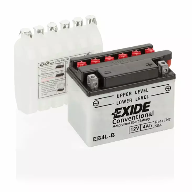 Exide batteri EB4L-B - Batteri & Laddning - D528797 - 1