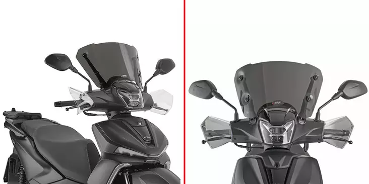 Givi Smoke Screen Voge Sr16 125-200 (25-26) - Vindskydd - D530737 - 1
