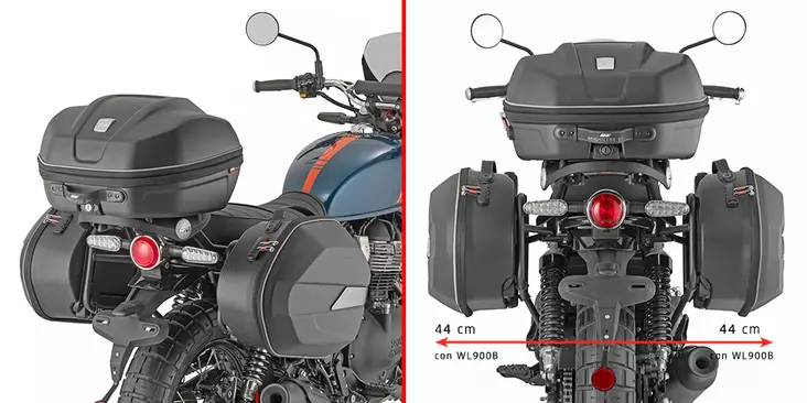 Givi Tub. Pa. Hol. Royal Enfield Bear 650 '25 - Monteringssatser - D510677 - 1