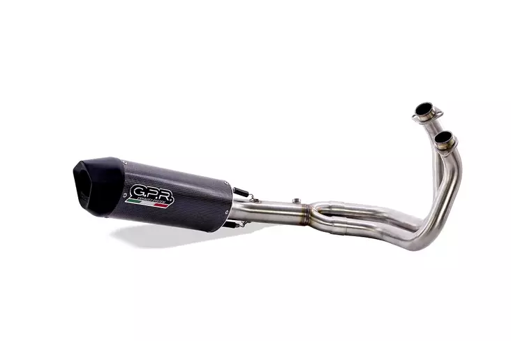 GPR KawasakiEr 6 N - F 2012/2016 e3 Furore Poppy FS - Komplett avgassystem - D497927 - 1