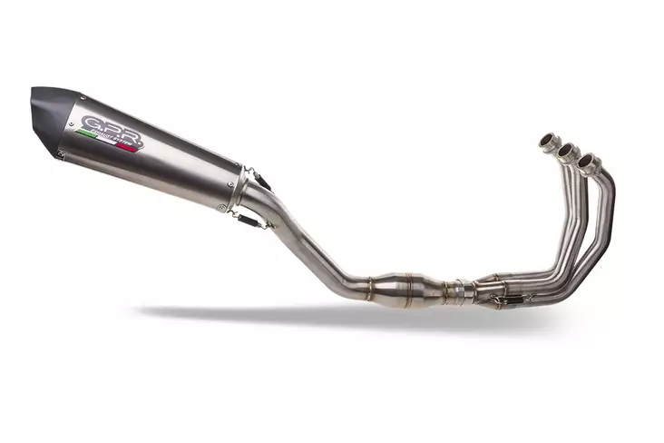 GPR YamahaMt-09 2021/2023 e5 GP EVO4 TITANIUM FS - Komplett avgassystem - D498667 - 1
