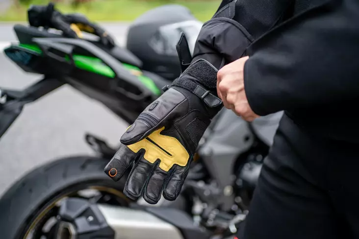 Halvarssons Handske Flon WP Svart - Handskar Onroad - D507717 - 1