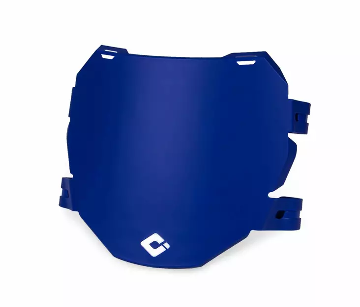 ODI DH E-MTB Number Plate for use with Triple-Crown Forks - Blue - Handtag - D490537 - 1