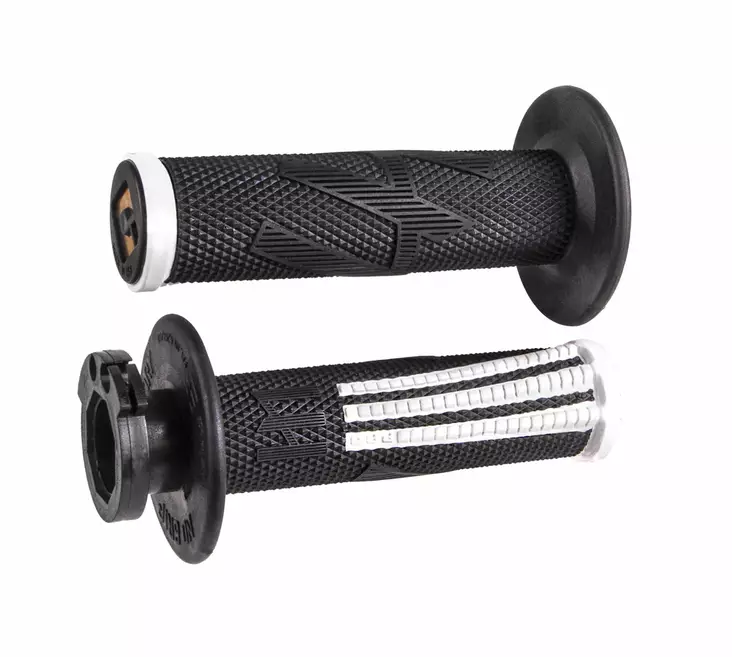 ODI EMIG PRO V2 Lock-On Grip BLACK / White - Handtag - D490167 - 1