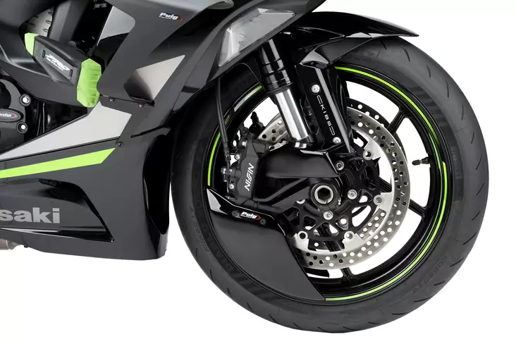 Puig Brake Cooler Kawasaki Zx-6R 24' - C/Black - Övrigt - D510667 - 1