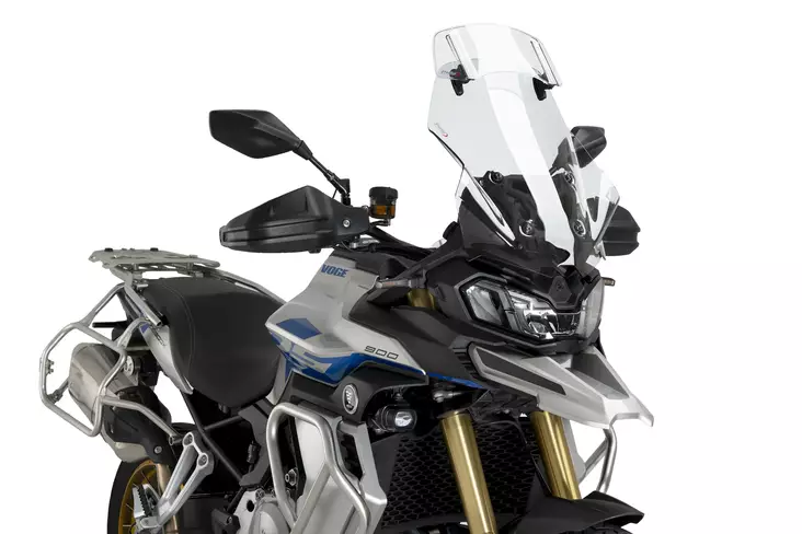 Puig Touring Windscreen With Visor Voge 900Dsx C/Dark S - Vindskydd - D504307 - 1