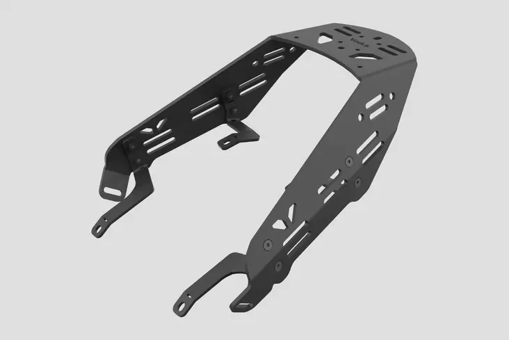 Yakk EXP Side and central pannier luggage rack BMW R12 GS (24-) black - Monteringssatser - D530627 - 1