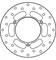 GOLDFREN Bromsskiva fram YZ80 93-01YZ85 02- - Bromsskivor - D19358 - 2