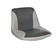 OS C - SEAT UPHOLSTERED GREY/CHARCOAL - Bord & Stolar - D130678 - 1