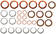 Orbitrade bricksats bränslesystem Volvo Penta AQD21B MD21B - Motordelar Inombordare - D75388 - 1