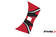 Puig Contact Key Protector Gsr750 11-13 C/Red - Dekaler - D184198 - 1