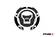Puig Fuel Cap Cover Mod. Naked Honda C/Grey - Dekaler - D184678 - 1