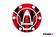 Puig Fuel Cap Cover Mod. Radical Ducati C/Red - Dekaler - D185178 - 1