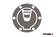 Puig Fuel Cap Cover Mod. Xtreme Ktm C/Carbon - Dekaler - D186358 - 1
