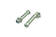 Scar Footpegs Pins - Yamaha / Fantic - Stainless steel with self locking flange - Fotpinnar - D461218 - 1
