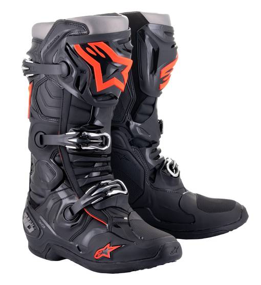 Alpinestars Stövel Tech 10 Svart/Röd Fluo - Stövlar Offroad - D422378 - 1
