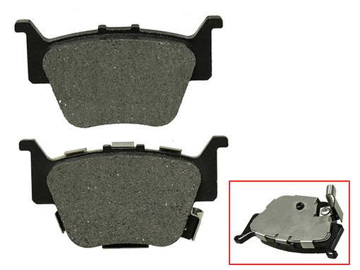 Bronco Brombelägg bak Honda parvis - Bromsdelar - D45968 - 1