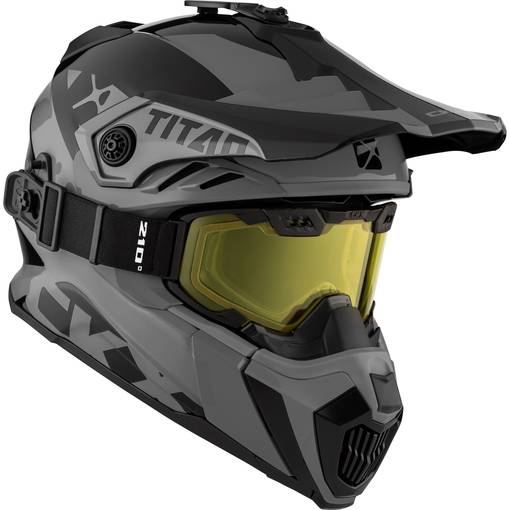 CKX Hjälm + Goggles TITAN Airflow Extra Grå - Skoterhjälmar - D430748 - 1