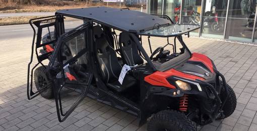 DFK Komplett värmehytt med torkare/spolning Can-Am Maverick Trail MAX - Ram- & chassidelar - D418258 - 1