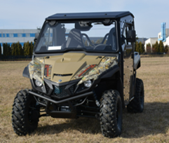 DFK Komplett värmehytt med torkare/spolning Yamaha Wolverine X2 850 2020- - Ram- & chassidelar - D431348 - 1