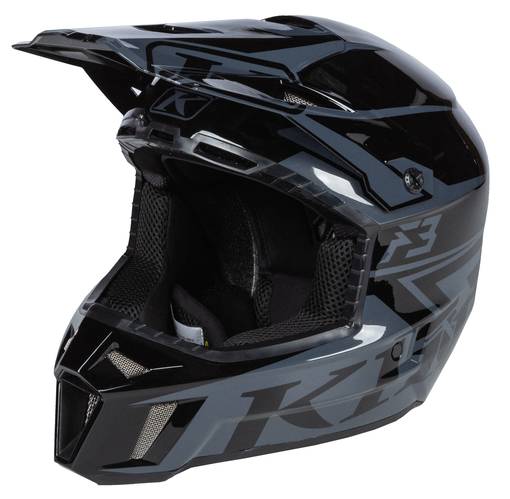 F3 Helmet ECE Stark - Black - Skoterhjälmar - 61078 - 1