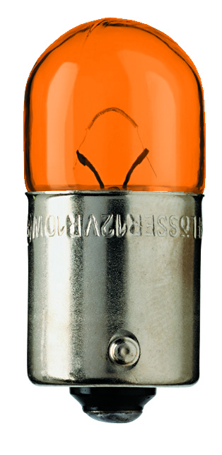 Flösser Glödlampa 12V 10W BA15s Amber - Glödlampor - D256488 - 1