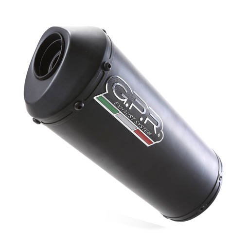 GPR Honda Dominator Nx 650 1988/01 EC-Approv. silencer with mid-full line Ghisa - Komplett avgassystem - D407948 - 1