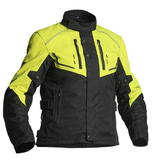 Lindstrands Textiljacka Halden Dam Svart/gul - Jackor Onroad - D252278 - 1