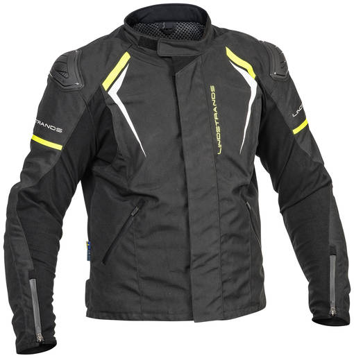 Lindstrands Textiljacka Sandvik Svart/gul - Jackor Onroad - D434898 - 1