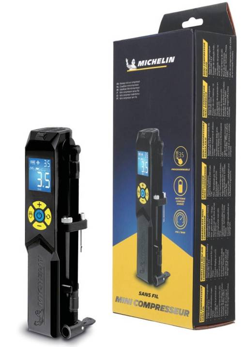 Michelin mini sladdlös kompressor USB - Däck- & Fälgverktyg - D475728 - 1