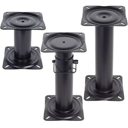 OS SEAT PEDESTAL 13'' (330mm) BLACK EDC COATED - Bord & Stolar - D130708 - 1