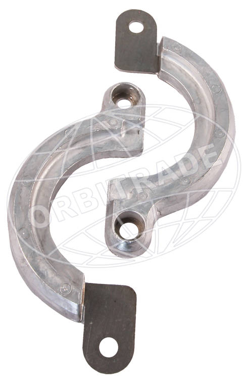 Orbitrade aluminiumanod Yanmar SD20/30/40/50/60 - Motordelar Inombordare - D82808 - 1