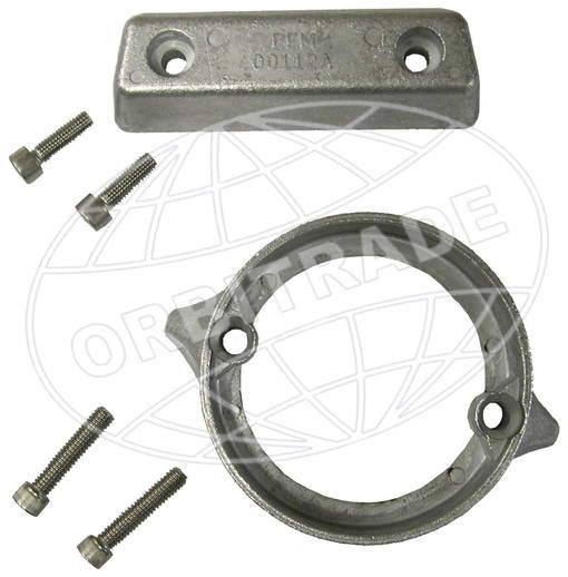 Orbitrade anodsats (alu) Volvo Penta 290DP - Motordelar Inombordare - D196878 - 1