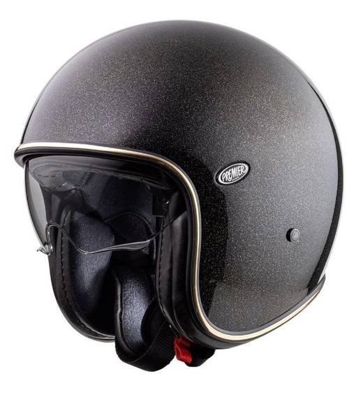 Premier Hjälm Le Petit Classic Evo U9 Glitter Gold - Skoterhjälmar - D401958 - 1