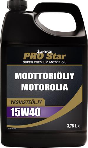 Pro Star 4-takt motorolja 15W40 3.78L - Motorolja - D151568 - 1