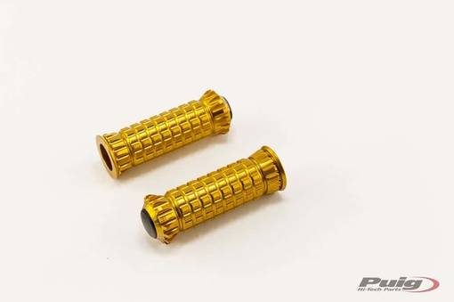 Puig Footpegs R-Fighter Piloto Rig/Left C/Gold - Fotpinnar - D185878 - 1