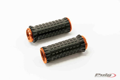Puig Footpegs R-Fighter S Piloto Rig/Left C/Orange - Fotpinnar - D185888 - 1