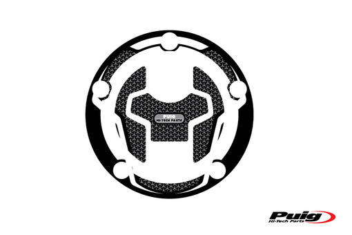Puig Fuel Cap Cover Mod.Naked Suzuki C/Grey - Dekaler - D187028 - 1